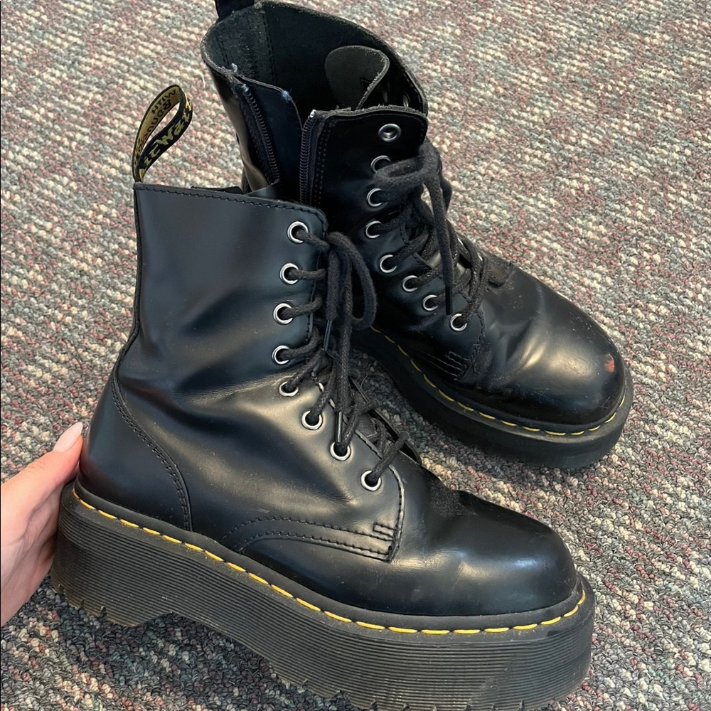DR Martens JADON platform womens boot black
